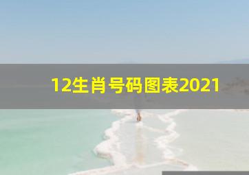 12生肖号码图表2021