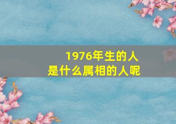 1976年生的人是什么属相的人呢