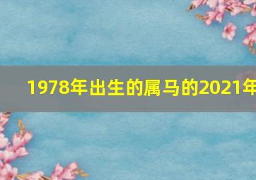 1978年出生的属马的2021年