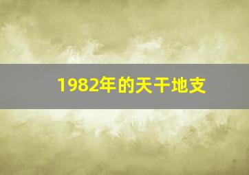 1982年的天干地支