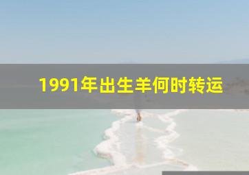 1991年出生羊何时转运