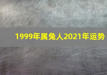 1999年属兔人2021年运势