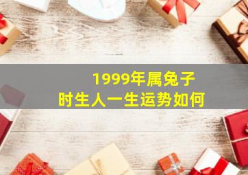 1999年属兔子时生人一生运势如何