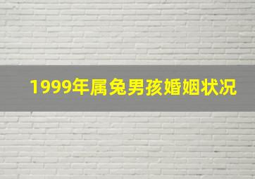 1999年属兔男孩婚姻状况