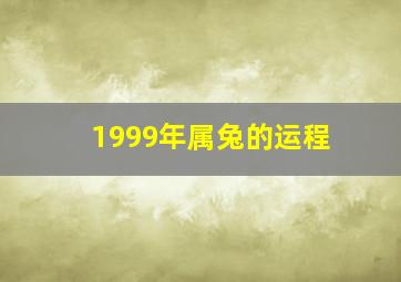 1999年属兔的运程