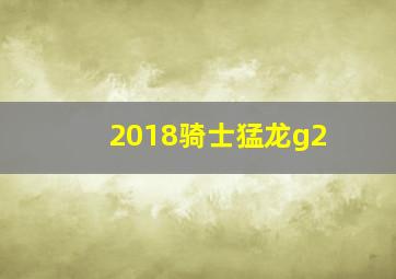 2018骑士猛龙g2