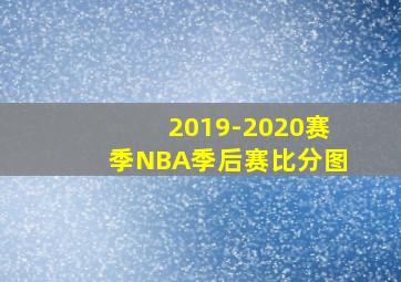 2019-2020赛季NBA季后赛比分图