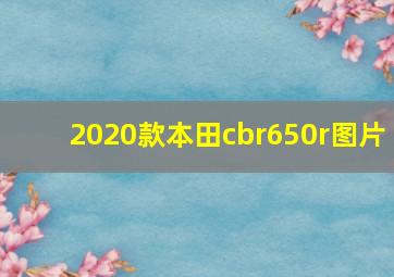 2020款本田cbr650r图片