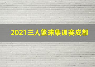 2021三人篮球集训赛成都