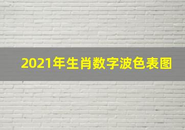 2021年生肖数字波色表图