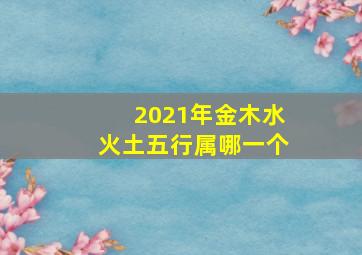 2021年金木水火土五行属哪一个