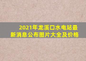 2021年龙溪口水电站最新消息公布图片大全及价格