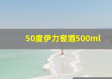 50度伊力窖酒500ml