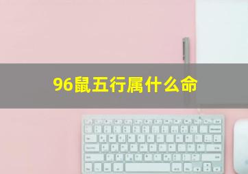 96鼠五行属什么命