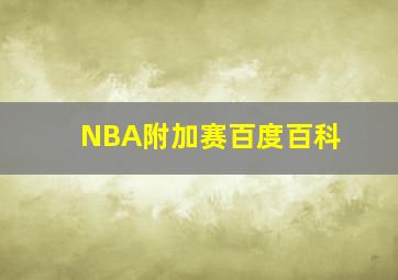 NBA附加赛百度百科