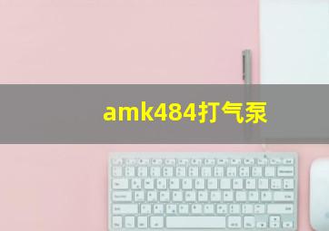 amk484打气泵