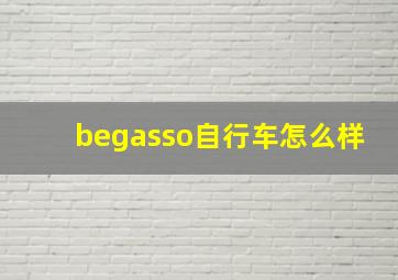 begasso自行车怎么样