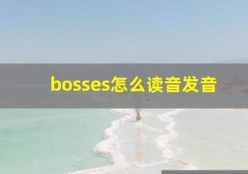 bosses怎么读音发音