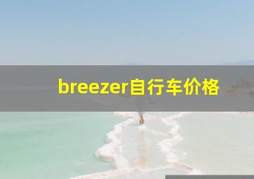 breezer自行车价格