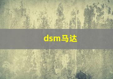 dsm马达