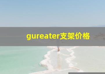 gureater支架价格