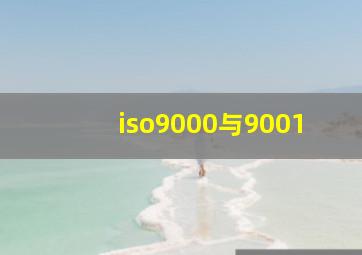 iso9000与9001