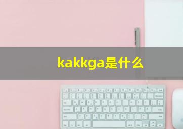 kakkga是什么