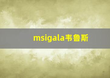 msigala韦鲁斯