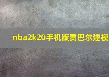 nba2k20手机版贾巴尔建模