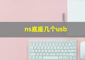 ns底座几个usb