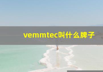 vemmtec叫什么牌子