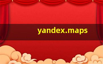 yandex.maps