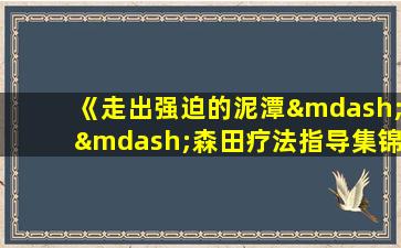 《走出强迫的泥潭——森田疗法指导集锦》