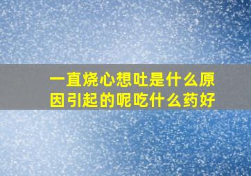 一直烧心想吐是什么原因引起的呢吃什么药好