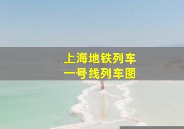 上海地铁列车一号线列车图