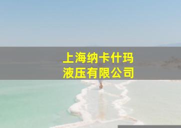 上海纳卡什玛液压有限公司