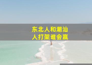 东北人和潮汕人打架谁会赢