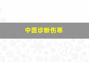 中医诊断伤寒