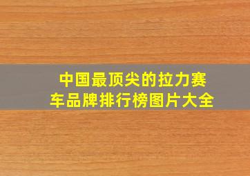 中国最顶尖的拉力赛车品牌排行榜图片大全