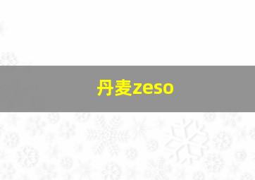 丹麦zeso