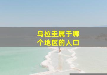 乌拉圭属于哪个地区的人口