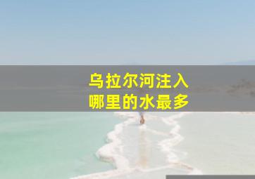 乌拉尔河注入哪里的水最多