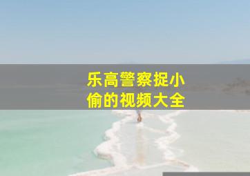 乐高警察捉小偷的视频大全