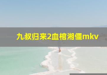 九叔归来2血棺湘僵mkv