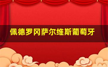 佩德罗冈萨尔维斯葡萄牙