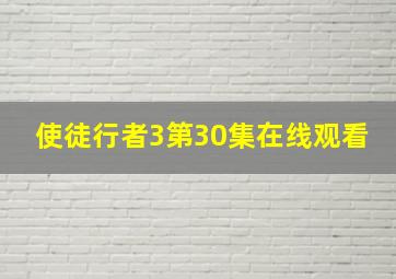 使徒行者3第30集在线观看