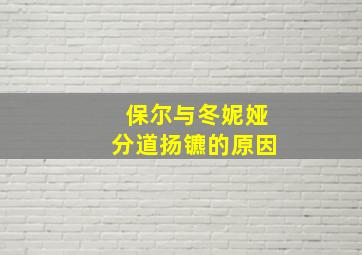 保尔与冬妮娅分道扬镳的原因