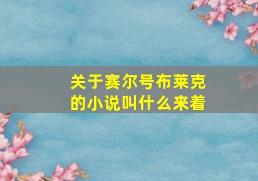 关于赛尔号布莱克的小说叫什么来着