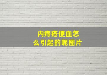 内痔疮便血怎么引起的呢图片