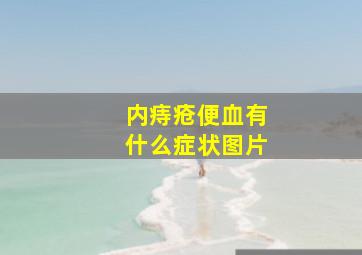 内痔疮便血有什么症状图片